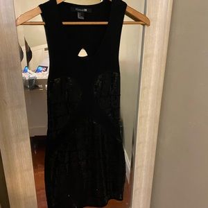 Small Forever21 Black Sequin Dress